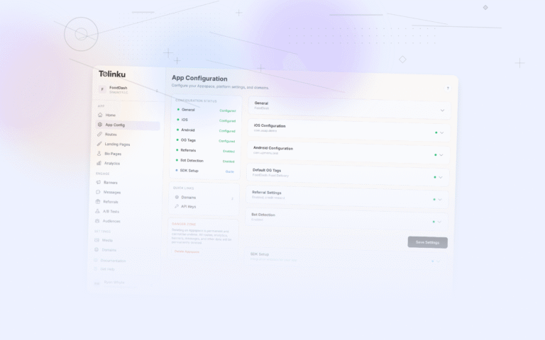 Tolinku cross platform dashboard screenshot for engineering blog posts