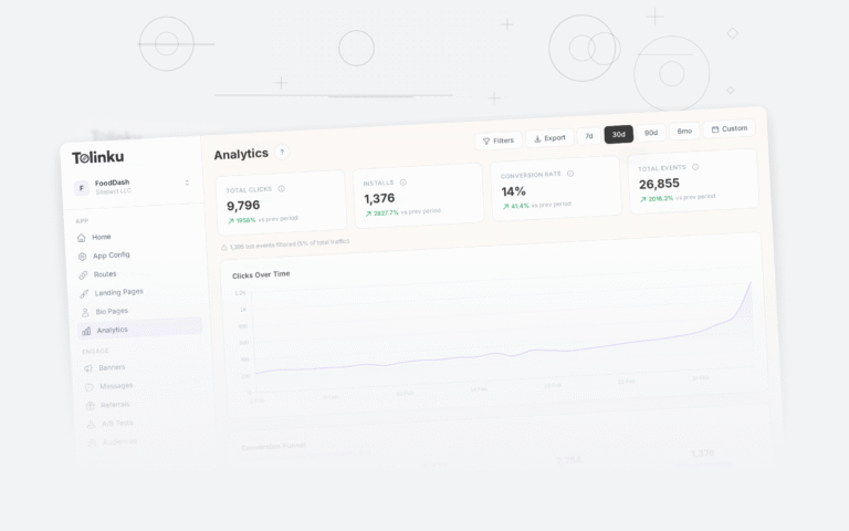 Tolinku cross platform dashboard screenshot for engineering blog posts