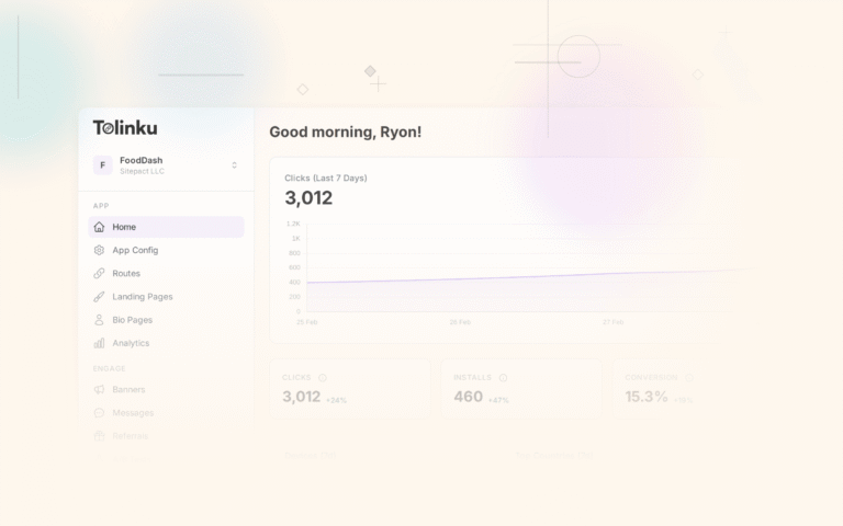 Tolinku cross platform dashboard screenshot for engineering blog posts