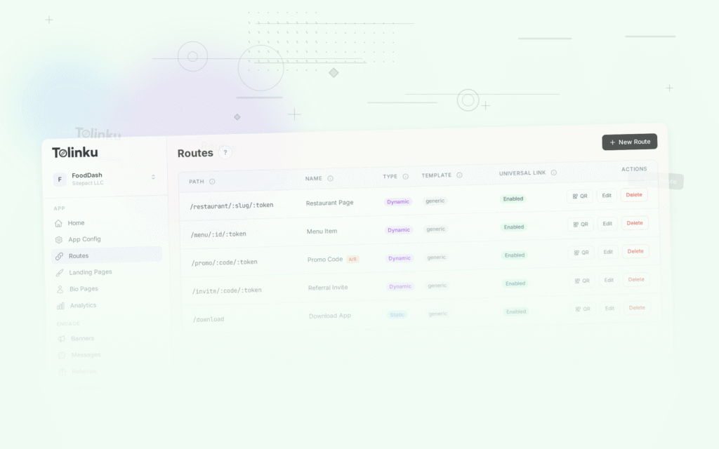 Tolinku cross platform dashboard screenshot for engineering blog posts
