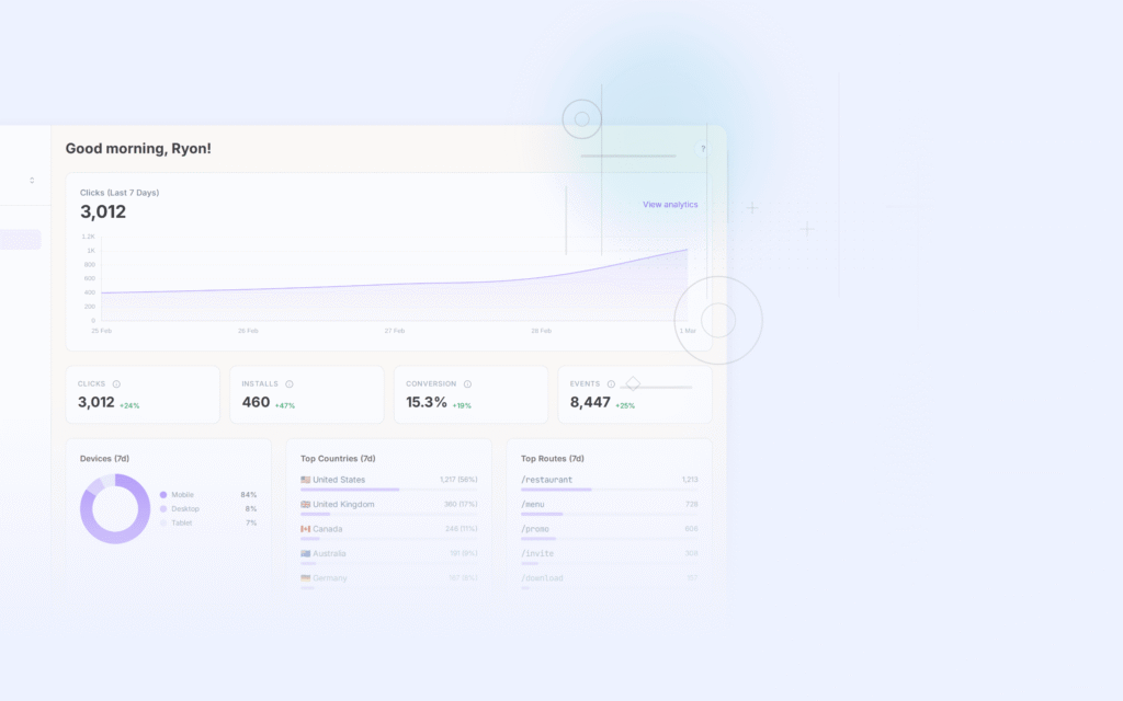 Tolinku cross platform dashboard screenshot for engineering blog posts