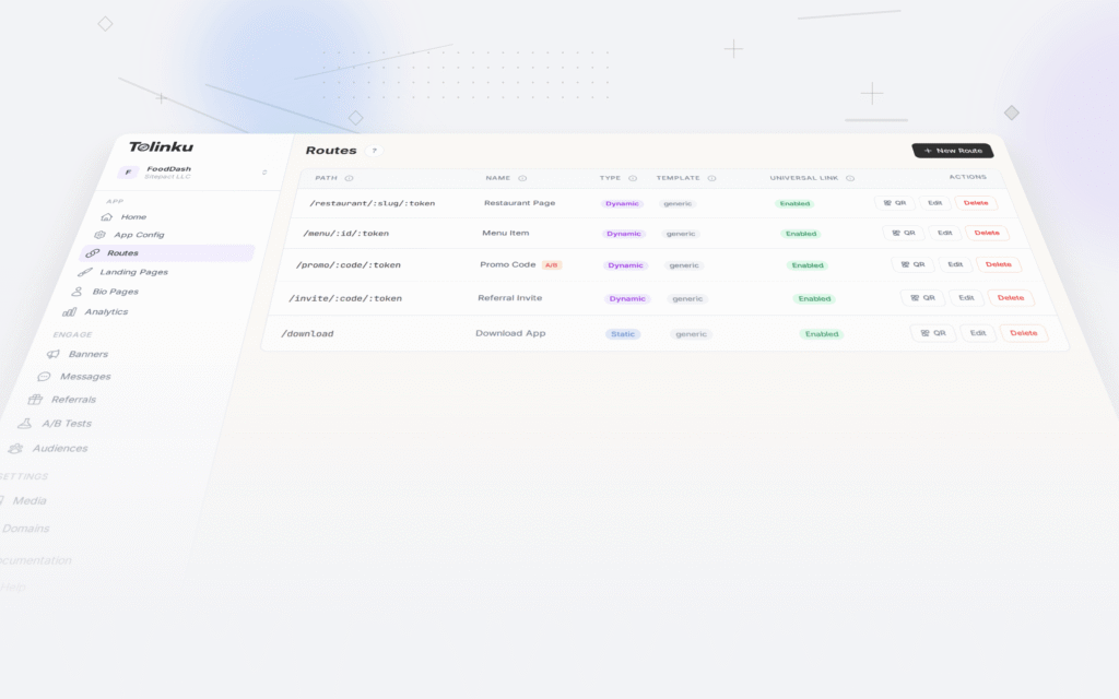 Tolinku cross platform dashboard screenshot for engineering blog posts