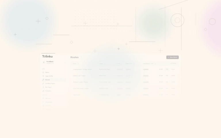 Tolinku fintech deep linking dashboard screenshot for use cases blog posts