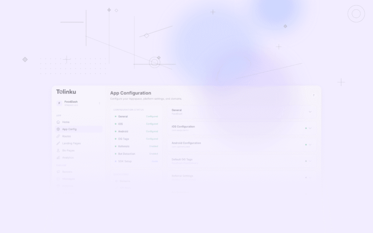 Tolinku migration guides dashboard screenshot for comparisons blog posts