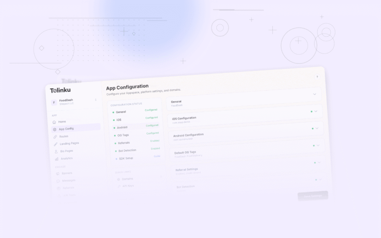 Tolinku migration guides dashboard screenshot for comparisons blog posts