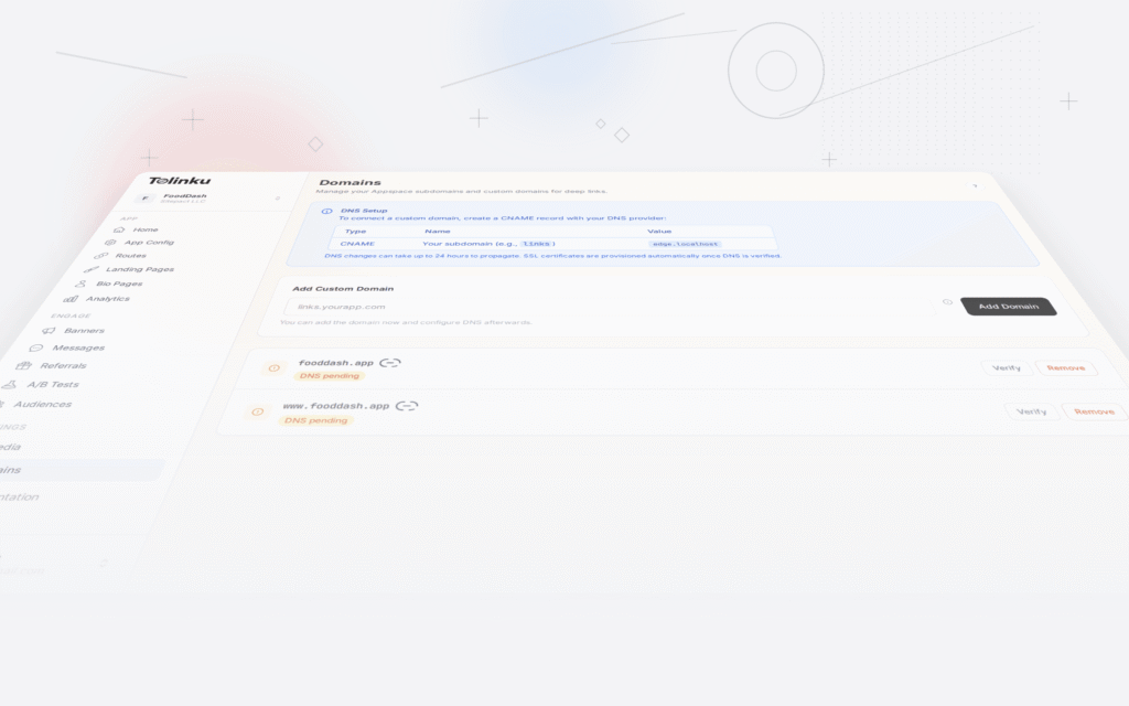 Tolinku migration guides dashboard screenshot for comparisons blog posts