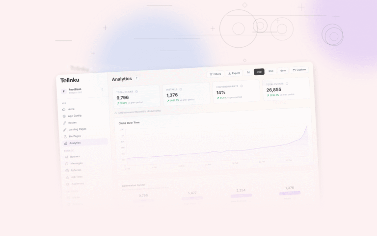 Tolinku platform comparisons dashboard screenshot for comparisons blog posts