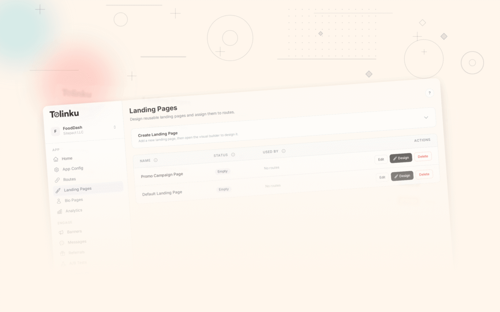 Tolinku seo app indexing dashboard screenshot for marketing blog posts