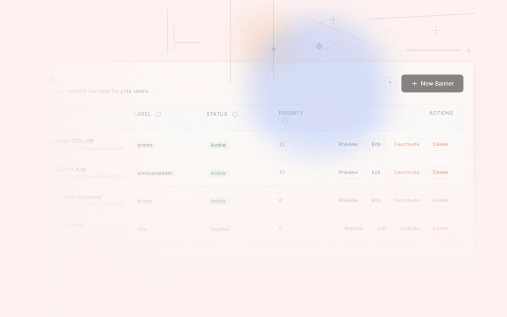 Tolinku smart banners dashboard screenshot for marketing blog posts
