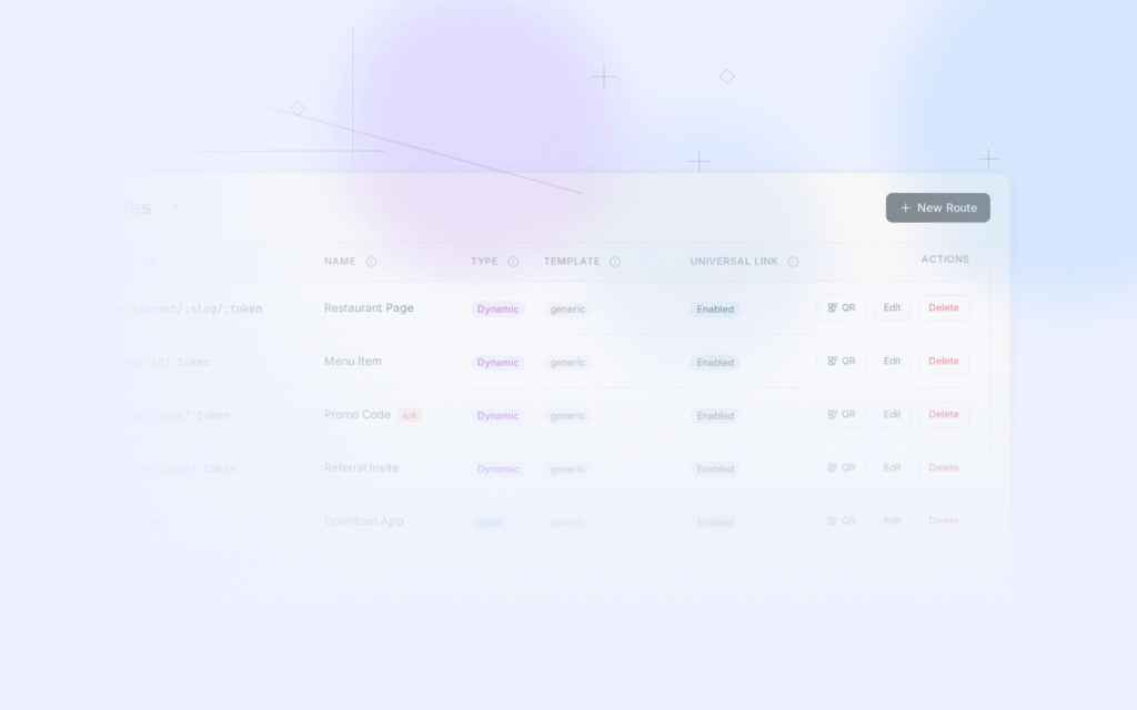Tolinku universal links dashboard screenshot for ios blog posts