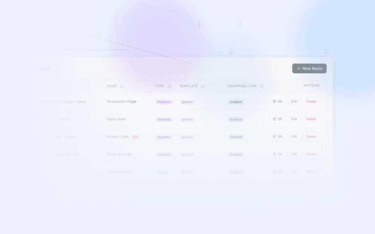 Tolinku universal links dashboard screenshot for ios blog posts