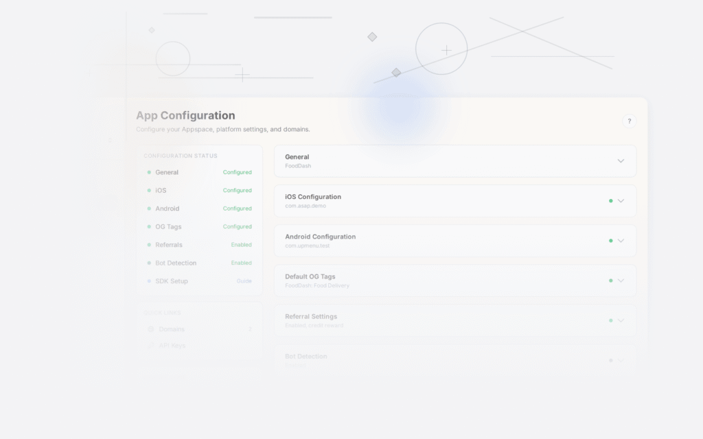 Tolinku webhooks integrations dashboard screenshot for engineering blog posts